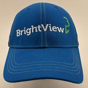 Bright View Unisex Baseball Cap Wear Guard Adjustable Strap Hat Blue 100% Cotton